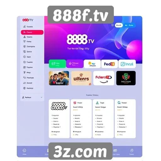 Explorando a interface de usuário da 888f.tv