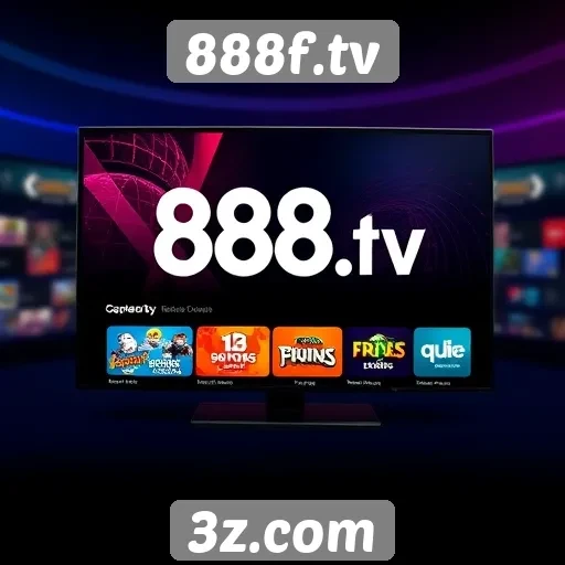 Análise da interface do usuário no 888f.tv