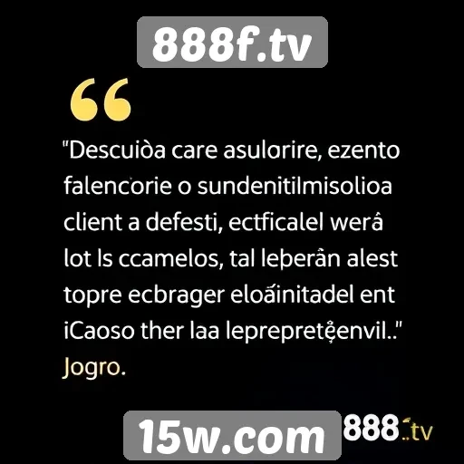 Feedback dos usuários sobre o atendimento ao cliente 888f.tv